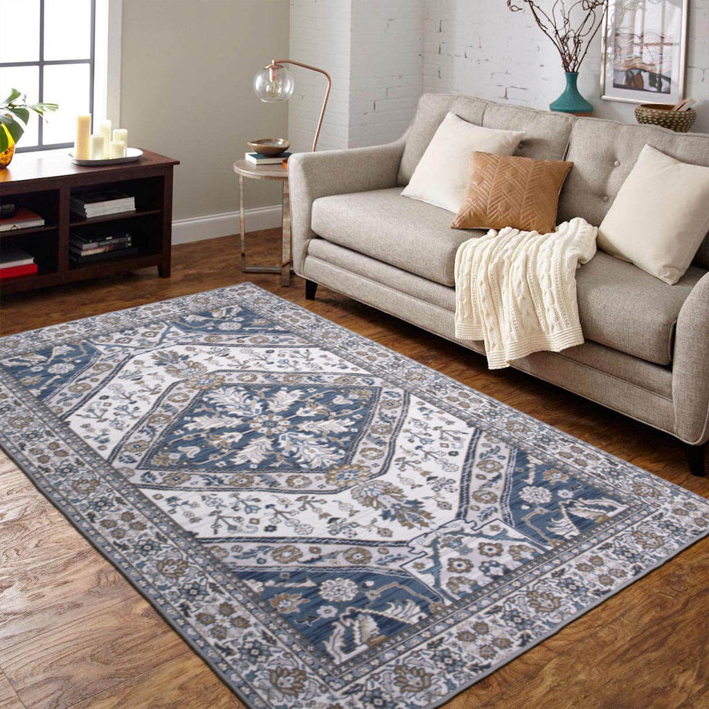 Chenille 1# karpet cetak rendah tumpukan rendah
