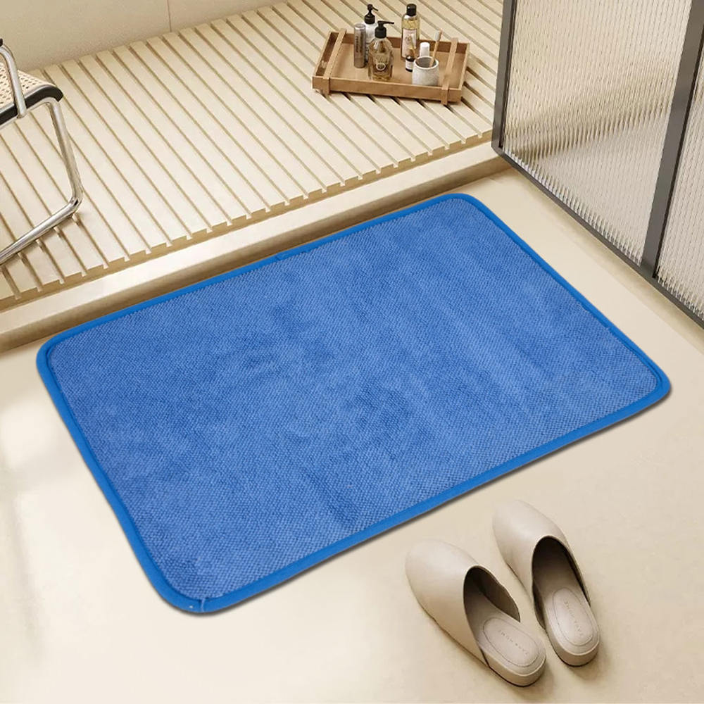 Tikar mandi padat chenille