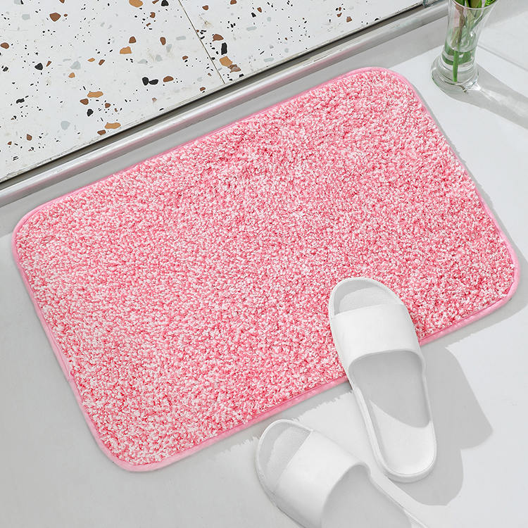 Snowflake Velvet Bath Mat Bath